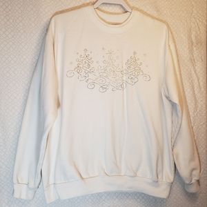 Women's Bedazzled Winter Tree Sweater